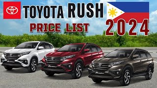 Toyota Rush Price and Specifications 2024 [upl. by Nwadrebma497]