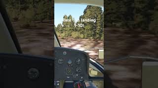 Pilot Attempts Forest Landing in MSFS [upl. by Garris]