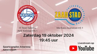 AVV Keistad HS 1  Zaanstad HS 1 Volleybal Heren Superdivisie [upl. by Tony5]