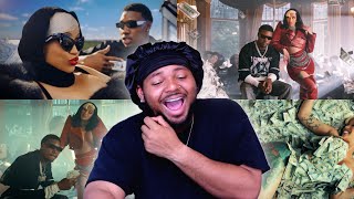 ROB49 amp CARDI B x ON DAT MONEY OFFICIAL MUSIC VIDEO  REACTION [upl. by Ramiah]