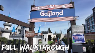 Golfland USA 2024  4k Walkthrough Sunnyvale CA [upl. by Feingold]