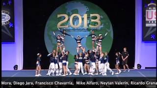 Costa Rica All Stars  CR Twisters F5  USASF Worlds 2013 [upl. by Nodroj]