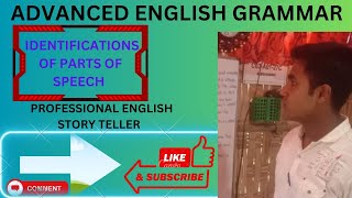 IDENTIFICATIONS OF PARTS OF SPEECH How to identify parts of speech [upl. by Naicad]