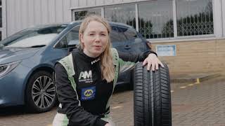 Bridgestone Turanza T005 Features and Benefits with Ashleigh Morris [upl. by Nerrag430]