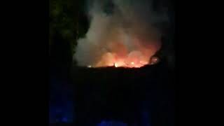 Großeinsatz der Feuerwehr bei Waldbrand in Rankweil [upl. by Amees624]