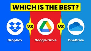 Google Drive vs Dropbox vs OneDrive  Best Cloud Storage 2024 who wins [upl. by Iuq]