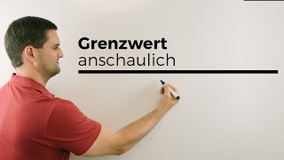 Grenzwert an einer Stelle anschaulich linksseitigerrechtsseitiger Grenzwert  Mathe by Daniel Jung [upl. by Alicec]