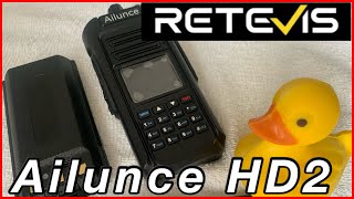 Revolucionari Nou HD2 Ràdio  Ailunce RETEVIS VHF UHF [upl. by Aicilf]