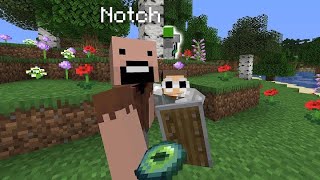 Minecraft Assassin Vs Speed Runner ft Notch [upl. by Nodaj330]