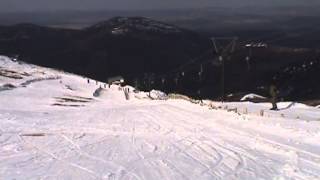 Skiing down the Ciste Fairway POV in Cairngorm Sco [upl. by Monto865]