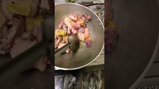 Pork meat cooking  Sanjeep 666 [upl. by Irreg]