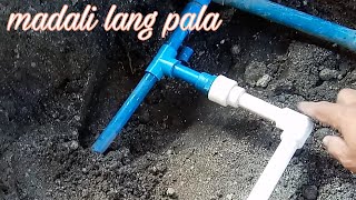 How to connect PPR pipe to PVC pipe  Paano idugtong ang PPR sa PVC [upl. by Maddie810]