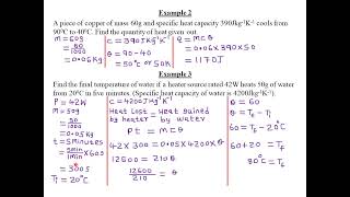 TOPIC 9 QUANTITY OF HEAT LESSON 1 [upl. by Aisatsan]