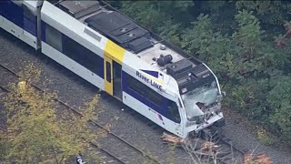 Passenger speaks out after NJ Transit train crash kills operator injures more than 20 others [upl. by Nelad826]