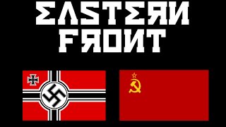 Animated map of the Eastern Front  Great Patriotic War World War II [upl. by Orms]