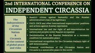 2nd International Conference on Independent Circassia November 23 2024 [upl. by Niuq197]