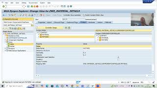 25  Web Dynpro ABAP  Inbound and Outbound Plugs  Practical Demo Part7 [upl. by Hnah]