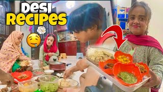 DESI RECIPES 😋 By Sanober Kitchen  Sanober Choti Vlog [upl. by Lamson]