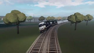 Roblox Rails Unlimited Supermode Derailments  Derailments 11 [upl. by Ainig]