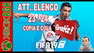 ATT ELENCO FIFA 19 PARA 2023 amp 2024 100 GRÁTIS XBOX 360 RGH xbox360rgh [upl. by Hsuk105]