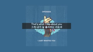 반복재생 Openside 오픈사이드  I just wanted you 한시간  one hour [upl. by Ytirahs18]