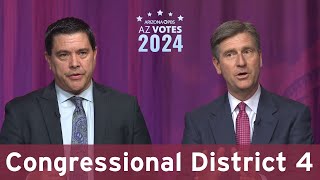 AZ Votes Debate Congressional District 4  October 14 2024 [upl. by Duyne]