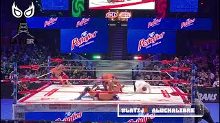 91 Aniversario CMLL Hechicero y Euforia son finalistas de la Eliminatoria Cuadrangular de Máscaras [upl. by Nauqe646]