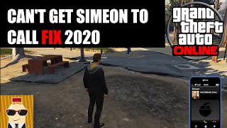 GTA 5 Online  If Simeon Doesnt call FIX  Unable to buy properties  GTA Glitch [upl. by Fanning]