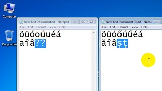 How to fix Missing Diacritics after saving in Notepad [upl. by Kingsly556]