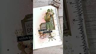 artjournal journaling asmr scrapbooking journal [upl. by Harwill]