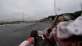 South Garda Karting  Lonato  Wet Onboard  Birel ART OK Senior [upl. by Lemyt]