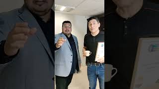 🌐Con el Dr César Lozano en el backstage camerino Conferencista Internacional👥🤳 cesarlozano [upl. by Cassy]