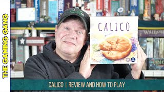 Calico Board Game  Review and How to Play [upl. by Sommers]