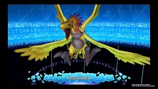 Phoenixmon  Digivolution Digimon World Next Order [upl. by Ponzo]