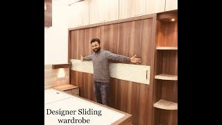 Sliding wardrobe Design video  Modular Wardrobe Design by Interior Jagat [upl. by Gent]