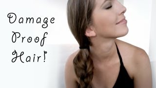 Damageproof hairstyles for growing long healthy hair [upl. by Walters]