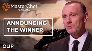 And we Have a Winner  MasterChef Canada  MasterChef World [upl. by Mame]