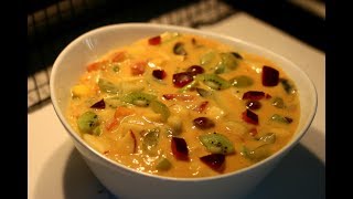 How To Make Fruit Salad Using Custard PowderFruit Custard Recipe [upl. by Virgy2]