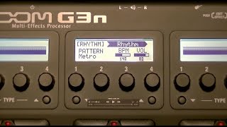 Zoom G3n All Drum Patches [upl. by Askwith]