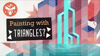 Painting with Triangles  Speed Art in Hexels 3 [upl. by Ariane]