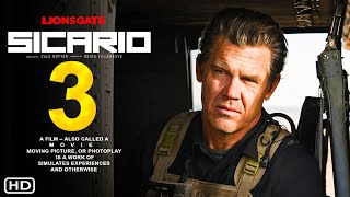 Sicario 3  First Trailer 2024  Josh Brolin Benicio del Toro Upcoming Movie Review Teaser [upl. by Dorothea]