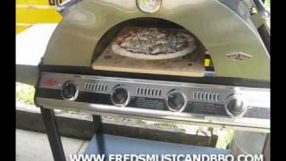 PIZZA ON A GAS GRILL BY THE SMOKINGUITARPLAYER [upl. by Weiss]