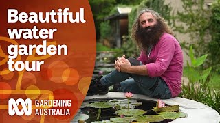 Touring stunning Monetstyle water gardens  Garden Design and Inspiration  Gardening Australia [upl. by Jamille382]