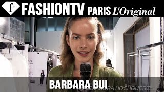 Barbara Bui SpringSummer 2015 BACKSTAGE  Paris Fashion Week PFW  FashionTV [upl. by Sperling]