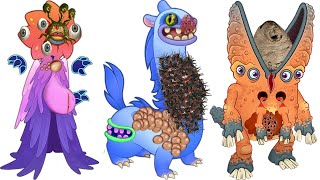 My Singing Monsters  Auglur amp Yooreek amp Blarret and therapeutic journey for my singing monsters [upl. by Channa]