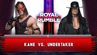 UNDERTAKER VS KANE  ROYAL RUMBLE  THE BROTHER OF DRSTRUCTION wwe undertaker wwe2k23 wrestling [upl. by Munmro]