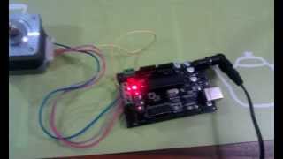 Stepper Motor Control 步進馬達控制  Motoduino Arduino293D  Stepper Motor [upl. by Silvana673]