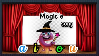 Magic quotequot song  Silent quotequot Learn to Read with the Magic E Rulequot [upl. by Steele261]