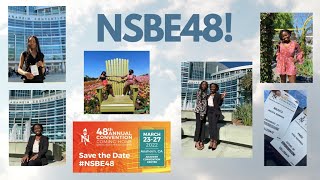 Travel Vlog  San Diego  Attending NSBE48 [upl. by Eekorehc]