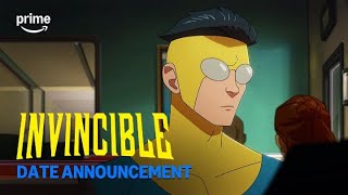 Invincible S3 Date Reveal  Prime Video [upl. by Nylrebma4]